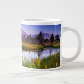 Teton Sonnenaufgang Jumbo-Tasse (Rechts)