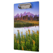 Teton Sonnenaufgang Klemmbrett (Links)