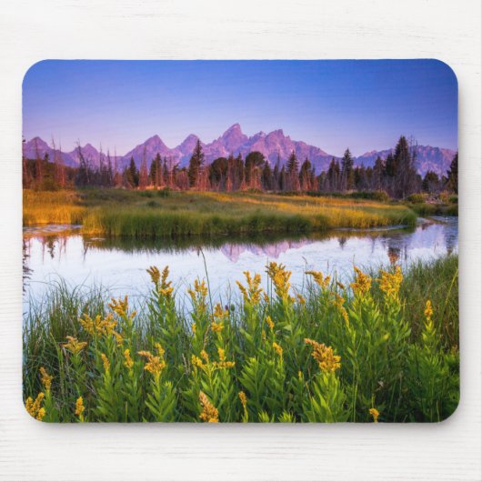 Teton Sonnenaufgang Mousepad (Vorne)