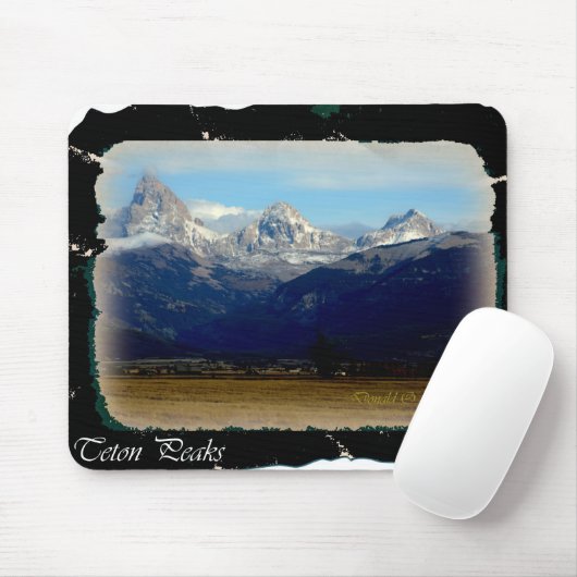 teton Spitzen Mousepad (Mit Mouse)