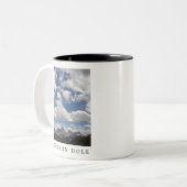 Teton Strecken-Tasse Zweifarbige Tasse (Vorderseite Links)