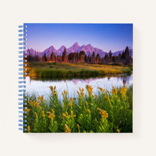 Teton Sunrise Notizblock (Vorderseite)