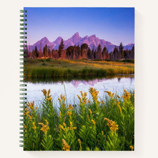 Teton Sunrise Notizblock (Vorderseite)