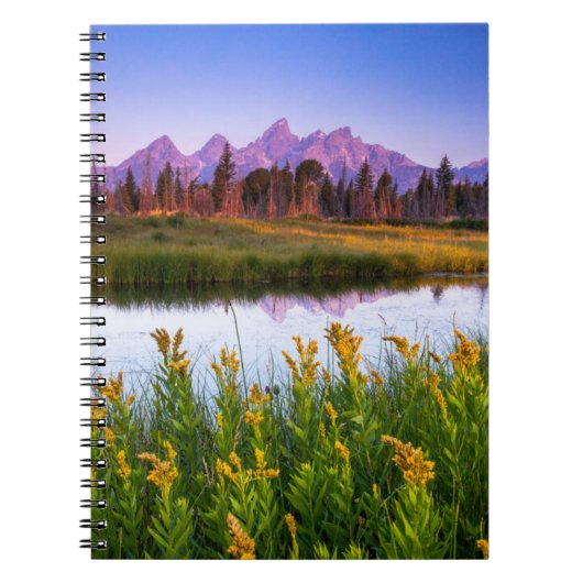 Teton Sunrise Notizblock (Vorderseite)