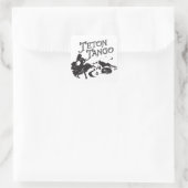 Teton Tango Aufkleber (Tasche)