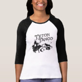 Teton Tango-Baseball Jersey T-Shirt (Vorderseite)