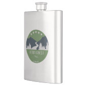 Teton Wappen Trail Flachmann (Links)