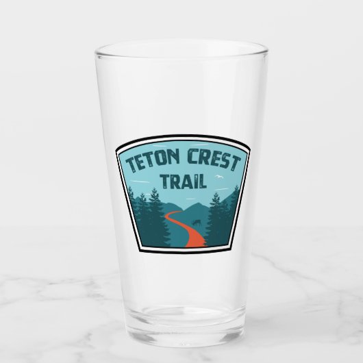 Teton Wappen Trail Glas (Vorderseite)