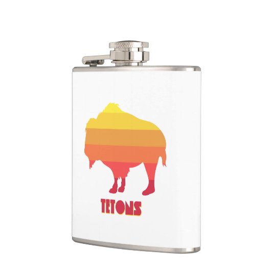 Tetons Bison Flachmann (Links)