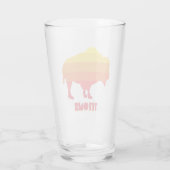 Tetons Bison Glas (Rückseite)