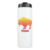 Tetons Bison Thermosbecher (Vorderseite)