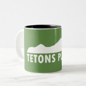Tetons bitte zweifarbige tasse (Vorderseite Links)