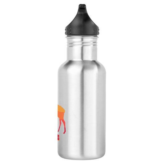 Tetons Elk Edelstahlflasche (Rechts)