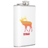 Tetons Elk Flachmann (Rechts)