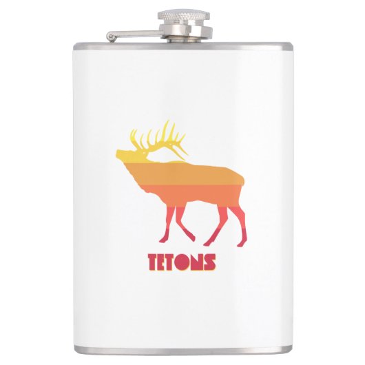 Tetons Elk Flachmann (Vorderseite)