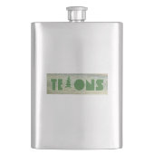 Tetons Flachmann (Vorderseite)