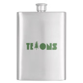 Tetons Flachmann (Vorderseite)