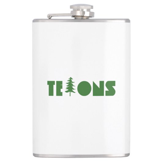 Tetons Flachmann (Vorderseite)