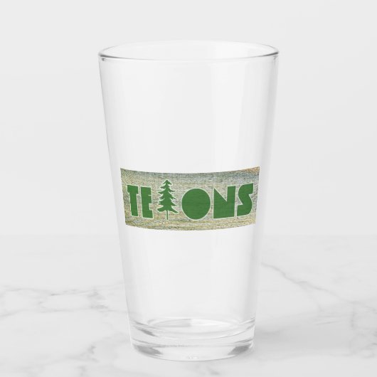 Tetons Glas (Vorderseite)