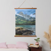 Tetons nach dem Regen Wandteppich Mit Holzrahmen (Schlafzimmer)