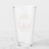 Tetons Retro Bär Glas (Rückseite)