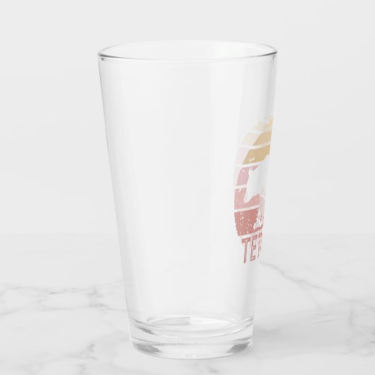 Tetons Retro Bär Glas (Rechts)