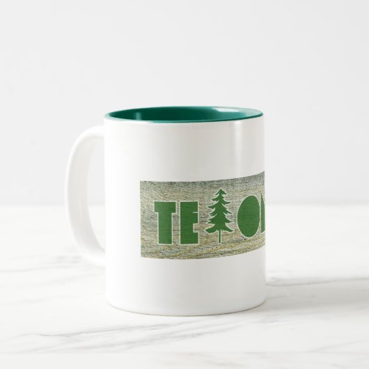 Tetons Zweifarbige Tasse (Vorderseite Links)