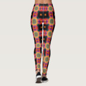 Tetra Color Wild Pattern Leggings (Rückseite)