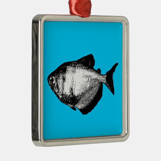 Tetra Ornament Aus Metall (Rechts)