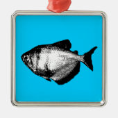 Tetra Ornament Aus Metall (Vorne)