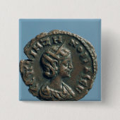 Tetrachm von Zenobia, Königin von Palmyra Button (Vorderseite)
