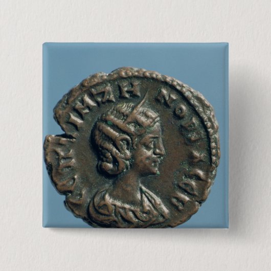 Tetrachm von Zenobia, Königin von Palmyra Button (Vorderseite)
