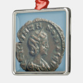 Tetrachm von Zenobia, Königin von Palmyra Ornament Aus Metall (Links)