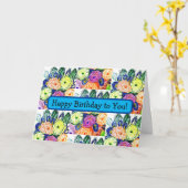 Tetradin Karte (Gelbe Blume)