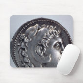 Tetradrachma, das Alexander der Große darstellt Mousepad (Mit Mouse)