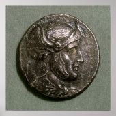 Tetradrachma Seleucus I König von Syrien Poster (Vorne)