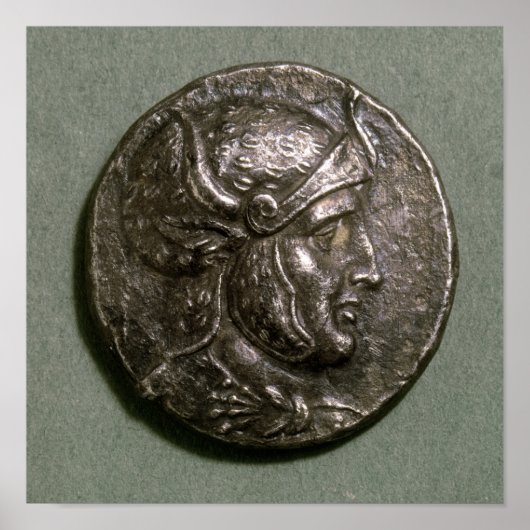 Tetradrachma Seleucus I König von Syrien Poster (Vorne)