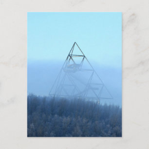 Tetraeder Postkarte