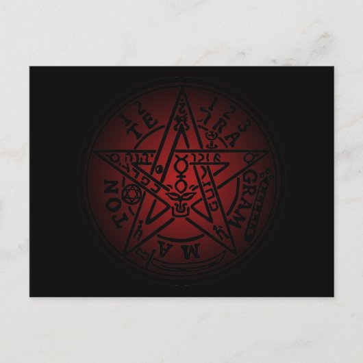 TETRAGRAMMATON 02 POSTKARTE (Vorderseite)