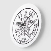 Tetragrammaton Große Wanduhr (Winkel)