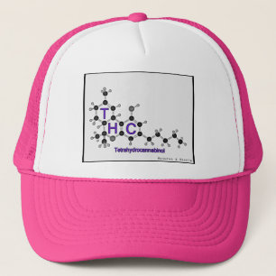 Tetrahydrocannabinol THC Fernlastfahrer-Hut-multi Truckerkappe