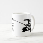 'Tetrapteryx' & Microraptor Kaffeepause Tasse (VorderseiteRechts)