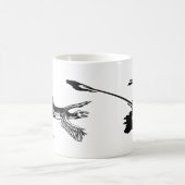 'Tetrapteryx' & Microraptor Kaffeepause Tasse (Mittel)