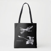 Tetrapteryx & Microraptor Tote Bag Tasche (Vorderseite)