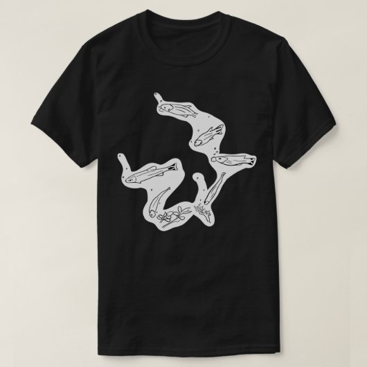 Tetras Playing 1 T-Shirt (Design vorne)