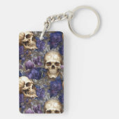 Tétricas calaveras de toques dorados schlüsselanhänger (Rückseite)