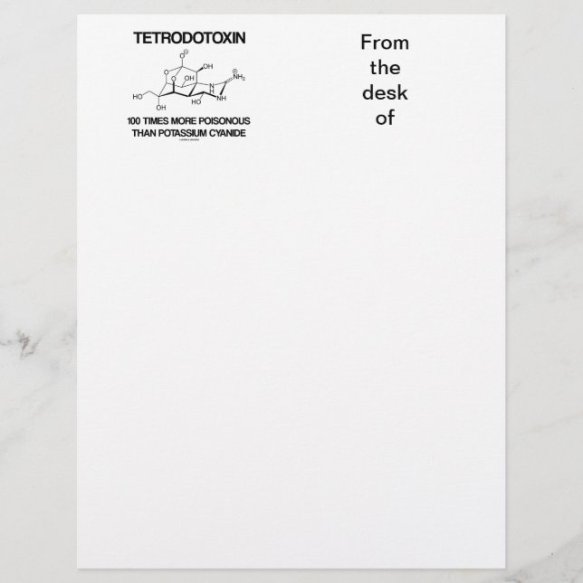 Tetrodotoxin 100 Mal giftiger als Cyanid (Vorderseite)
