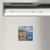 Tettegouche Staat Park Minnesota Magnet (In Situ (Geschirrspüler))