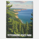 Tettegouche Staat Park Minnesota Magnet (Vorderseite)