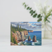 Tettegouche Staat Park Minnesota Postkarte (Stehend Vorderseite)